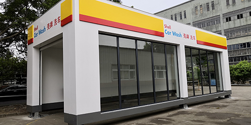 洗車中心標識;加油站整店標識;日合整店標識制作