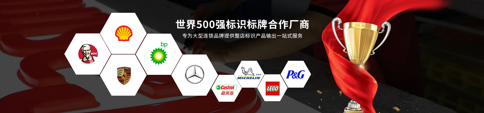 日合-世界500強標識標牌合作廠商