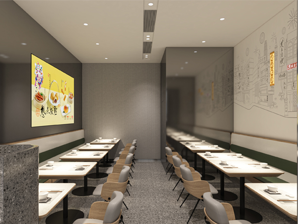 門頭招牌定制；連鎖餐飲門頭定制；中山標識標牌廠家